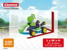 Carrera RC 2,4GHz Mario Kart(TM) Race Kart 1:32, Yoshi Ferngesteuertes Auto / 370320002