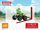 Carrera RC 2,4GHz Mario Kart(TM), Yoshi - Quad 1:40 Ferngesteuertes Auto / 370400021