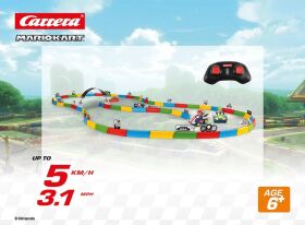 Carrera RC 2,4GHz Mario Kart™ Tabletop Racing Set - Mario & Luigi Ferngesteuertes Auto / 370430015