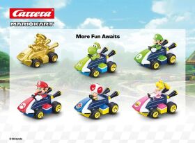 Carrera RC 2,4GHz Mario Kart™ Tabletop Racing Set - Mario & Luigi Ferngesteuertes Auto / 370430015