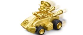 Carrera RC 2,4GHz Mario Kart(TM) Mini RC, Mario - Gold (Paperbox) Ferngesteuertes Auto / 370430031