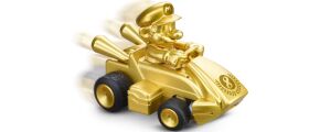 Carrera RC 2,4GHz Mario Kart(TM) Mini RC, Mario - Gold (Paperbox) Ferngesteuertes Auto / 370430031
