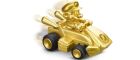 Carrera RC 2,4GHz Mario Kart(TM) Mini RC, Mario - Gold (Paperbox) Ferngesteuertes Auto / 370430031