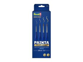 Revell PAINTA Professional - Basic Set / 4 Pack Synthetische Pinsel, Größe 00, 1, 2, 3 / 39560