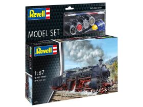 Revell Model Set Schnellzuglokomotive BR 18 505 mit Tender Modellbausatz 1:87 / 62167