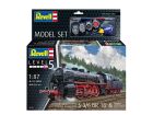 Revell Model Set Schnellzuglokomotive S 3/6 BR 18(5) mit Tender Modellbausatz / 62168
