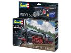 Revell Model Set Schnellzuglokomotive S 3/6 BR 18(5) mit Tender Modellbausatz / 62168