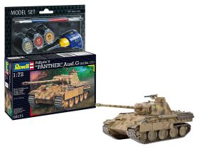 Revell Model Set Panther Ausf. G 1:72 Modellbausatz mit...