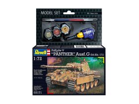 Revell Model Set Panther Ausf. G 1:72 Modellbausatz mit Basiszubehör / 63171