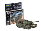 Revell Model Set Leopard 2A6/A6M 1:72 Modellbausatz inkl. Farben, Kleber & Pinsel / 63180