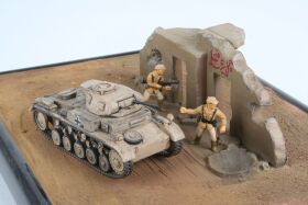 Revell Model Set PzKpfw II Ausf. F 1:76 Modellbausatz mit Basiszubehör / 63229