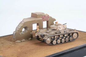 Revell Model Set PzKpfw II Ausf. F 1:76 Modellbausatz mit Basiszubehör / 63229