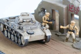 Revell Model Set PzKpfw II Ausf. F 1:76 Modellbausatz mit Basiszubehör / 63229