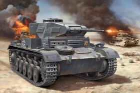 Revell Model Set PzKpfw II Ausf. F 1:76 Modellbausatz mit Basiszubehör / 63229