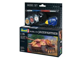 Revell Model Set Sd.Kfz.173 Jagdpanther Modellbausatz mit Basiszubehör / 63232