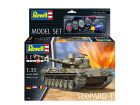 Revell Model Set Leopard 1 1:35 Modellbausatz inkl. Farben, Kleber & Pinsel / 63240