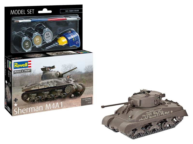 Revell Model Set Tiger II Ausf. B Königstiger mit Henschel-Turm Modellbausatz 1:35 / 63249