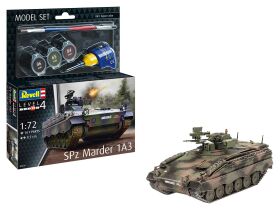 Revell Model Set Spz Marder 1A3 Modellbausatz mit...