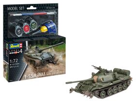 Revell Model Set T-55A/AM mit Minenräumgerät...