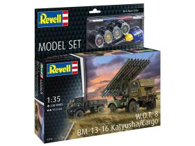 Revell Model Set W.O.T. 8 BM-13-16 Katyusha/Cargo...