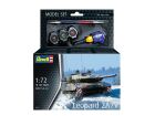 Revell Model Set Leopard 2 A7V Modellbausatz mit Basiszubehör / 63355