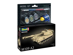 Revell Model Set M109 A2 Modellbausatz mit Basiszubehör / 63361