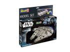 Revell Model Set Millennium Falcon Modellbausatz Star Wars mit Basiszubehör / 63600