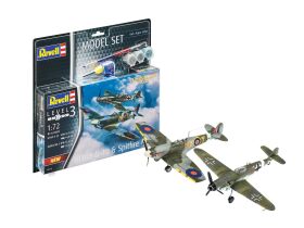 Revell Model Set Combat Set Bf109G-10 & Spitfire Mk.V...