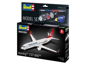 Revell Model Set Boeing 737-800 Turkish Airlines 1:144 Plastikmodellbausatz / 63772