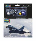 Revell Model Set Eurofighter Typhoon - RAF Modellbausatz mit Basiszubehör / 63796