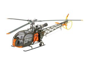 Revell Model Set Alouette II Modellbausatz mit Basiszubehör / 63804