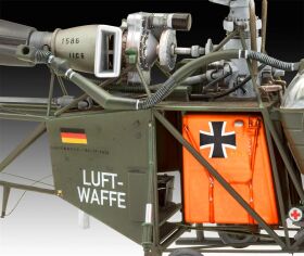 Revell Model Set Alouette II Modellbausatz mit Basiszubehör / 63804