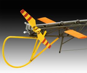 Revell Model Set Alouette II Modellbausatz mit Basiszubehör / 63804