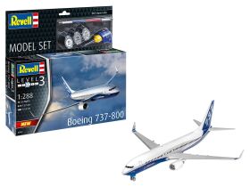 Revell Model Set Boeing 737-800 Modellbausatz mit...