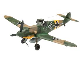 Revell Model Set Messerschmitt Bf109 G-2/4 Modellbausatz mit Basiszubehör / 63829