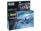 Revell Model Set Lockheed Martin F-22A Raptor Modellbausatz mit Basiszubehör / 63858