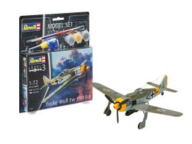 Revell Model Set Focke Wulf Fw190 F-8 Modellbausatz mit...