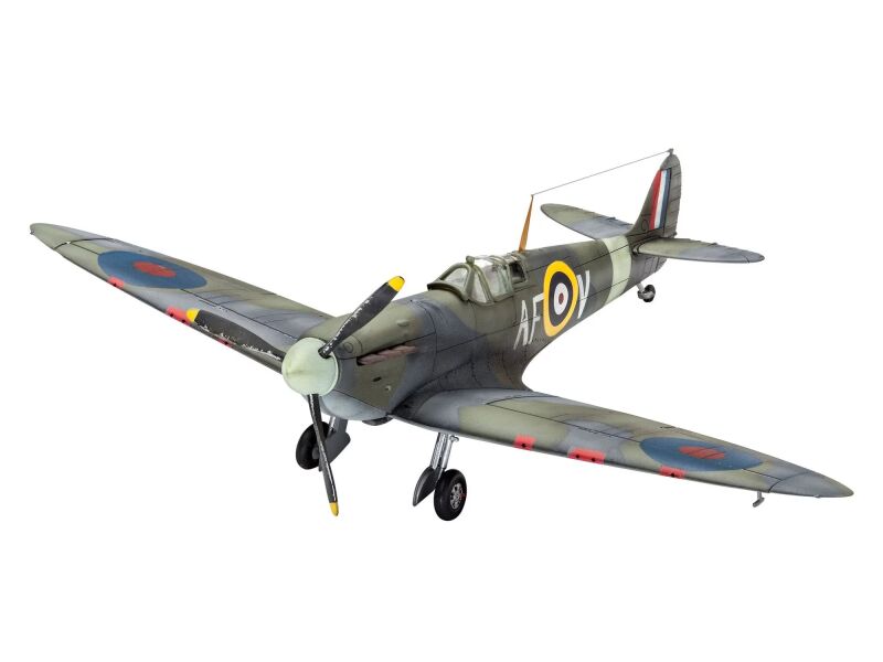 Revell Model Set Spitfire Mk.IIa Modellbausatz mit Basiszubehör / 63953