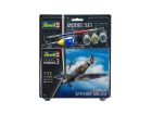 Revell Model Set Spitfire Mk.IIa Modellbausatz mit Basiszubehör / 63953