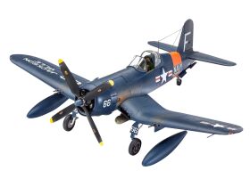 Revell Model Set F4U-4 Corsair Modellbausatz mit...