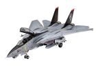 Revell Model Set F-14D Super Tomcat Modellbausatz mit Basiszubehör / 63960