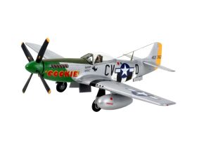 Revell Model Set P-51D Mustang Modellbausatz mit...