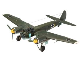 Revell Model Set Junkers Ju88 A-1 "Battle of Britain" 1:72 Modellbausatz inkl. Farben, Kleber & Pinsel / 64972