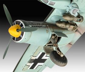 Revell Model Set Junkers Ju88 A-1 "Battle of Britain" 1:72 Modellbausatz inkl. Farben, Kleber & Pinsel / 64972