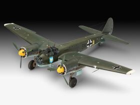Revell Model Set Junkers Ju88 A-1 "Battle of Britain" 1:72 Modellbausatz inkl. Farben, Kleber & Pinsel / 64972
