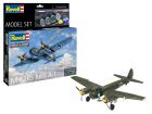 Revell Model Set Junkers Ju88 A-1 "Battle of Britain" 1:72 Modellbausatz inkl. Farben, Kleber & Pinsel / 64972