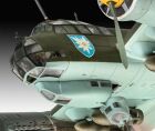 Revell Model Set Junkers Ju88 A-1 "Battle of Britain" 1:72 Modellbausatz inkl. Farben, Kleber & Pinsel / 64972