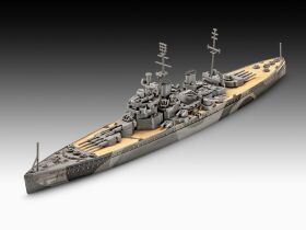 Revell Model Set Battleship HMS Duke of York Modellbausatz mit Basiszubehör / 65182