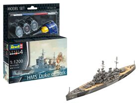 Revell Model Set Schlachtschiff HMS Duke of York 1:1200...