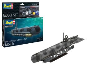 Revell Model Set German Midget Submarine Type Molch...